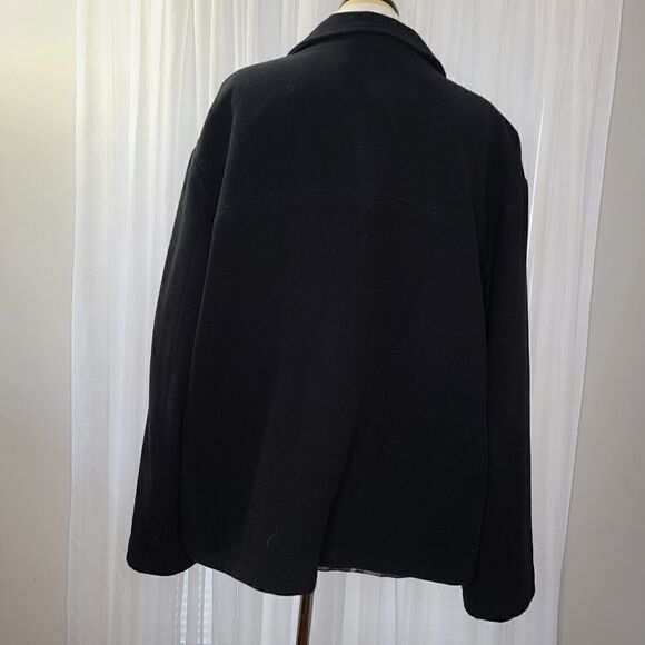 Banana Republic Bomber Wool Cashmere Blend Coat XL - Picture 8 of 8